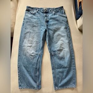 Madewell Darted Barrel Jeans
